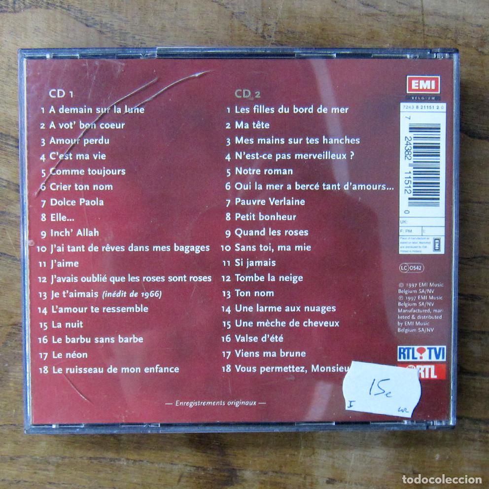 CDs de m&uacute;sica: ADAMO DAMOUR - GRANDES &Eacute;XITOS - 1997 - DOBLE - Foto 4