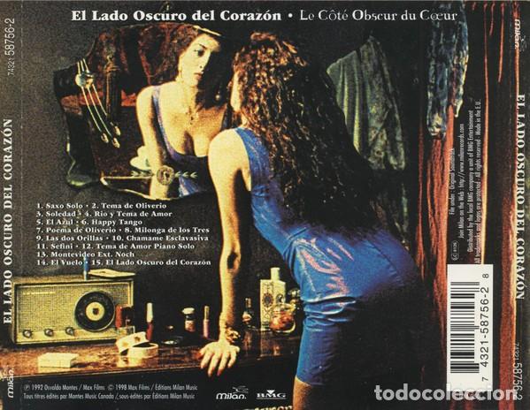 CDs de m&uacute;sica: Osvaldo Montes &ndash; El Lado Oscuro Del Coraz&oacute;n - Foto 2