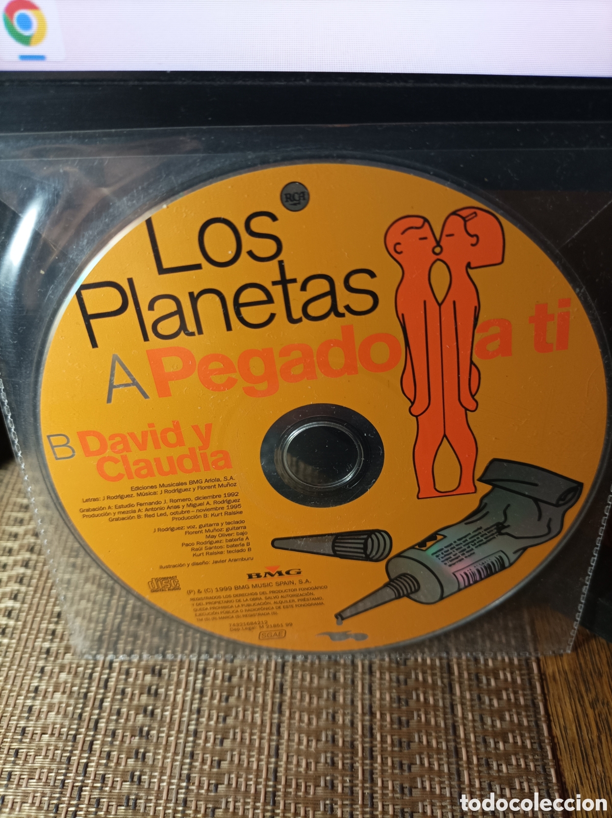 CDs de m&uacute;sica: Los planetas. Apegado a ti. Cd - Foto 1