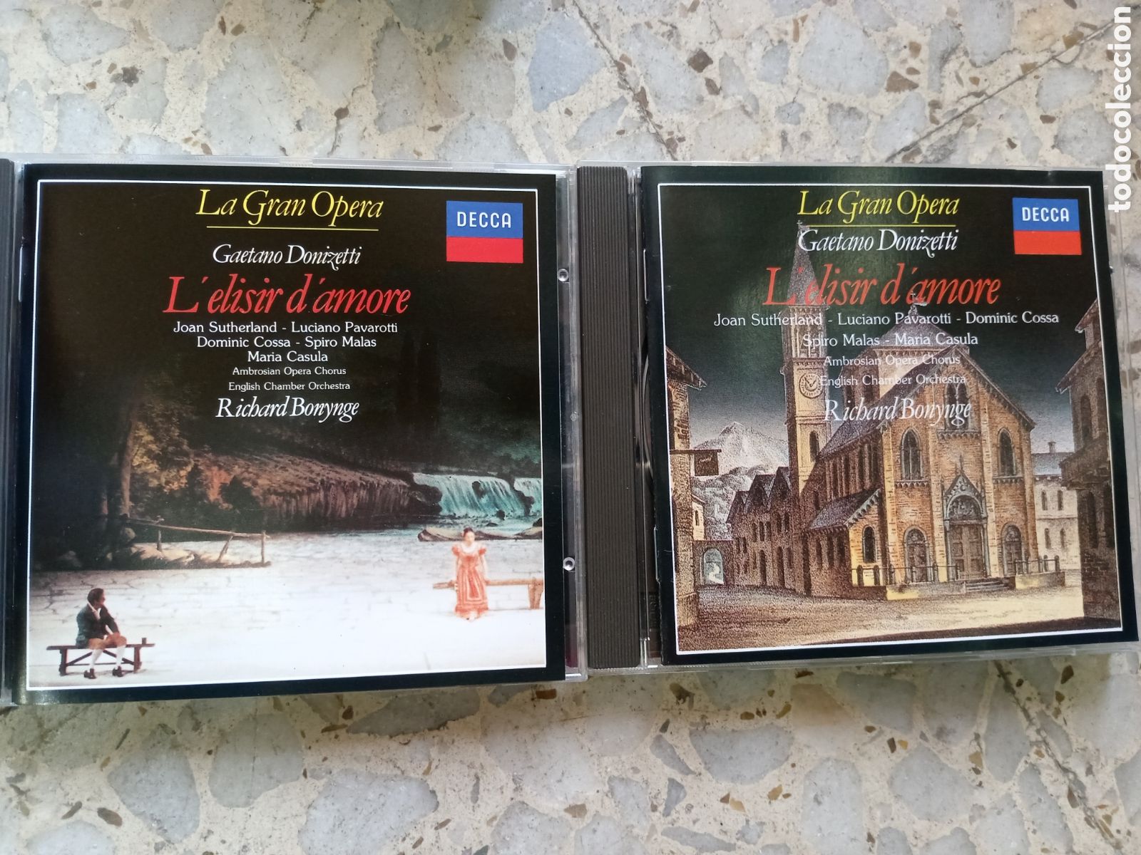 CD di Musica: 2 CD DONIZETTI L&acute;ELISIR D&acute;AMORE LA GRAN OPERA RICHARD BONYNGE