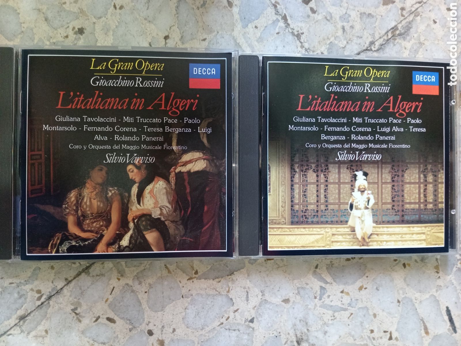 CD di Musica: 2 CD ROSSINI L&acute;ITALIANA IN ALGERI LA GRAN OPERA SILCIO VARVISO