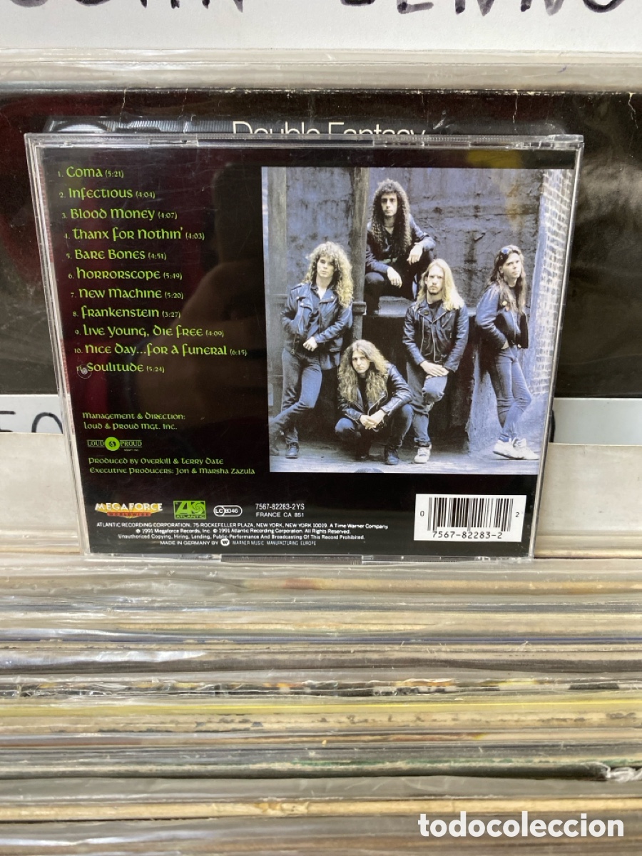 CDs de m&uacute;sica: Overkill - Horror Scope - Foto 2