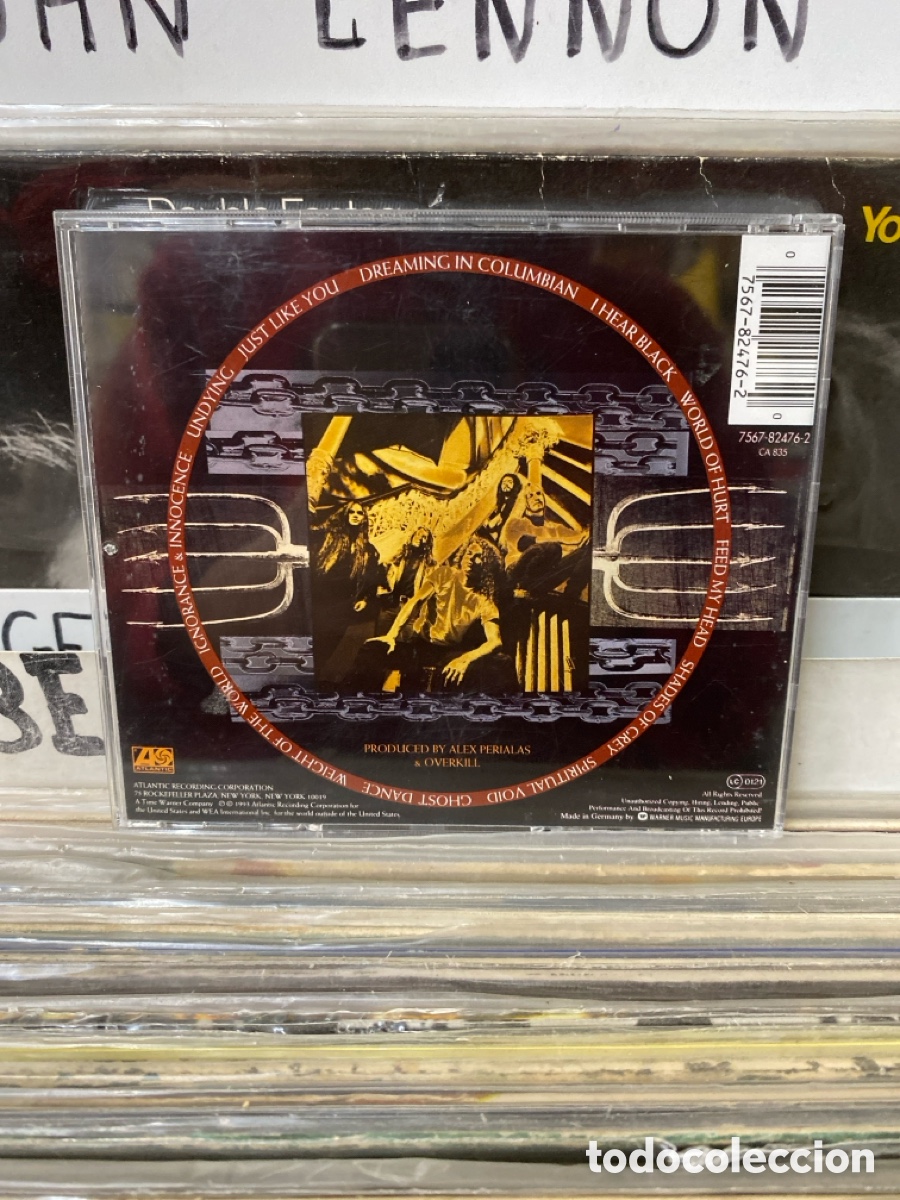 CDs de m&uacute;sica: Overkill - I Hear Black - Foto 2