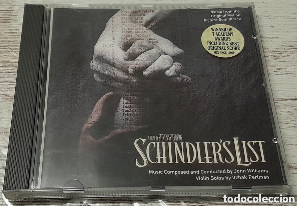 CDs de m&uacute;sica: SCHINDLERS LIST - BSO - Foto 1