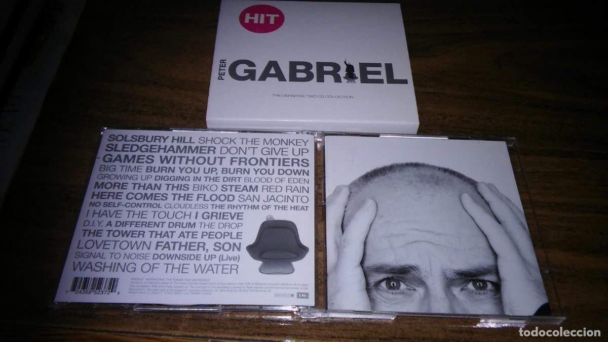 CDs de m&uacute;sica: PETER GABRIEL - HIT. THE DEFINITIVE TWO CD COLLECTION (2CD 2003) - Foto 2