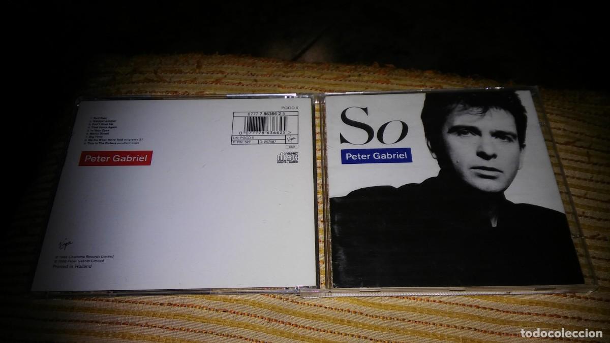 CDs de m&uacute;sica: PETER GABRIEL - SO (1986) - Foto 1