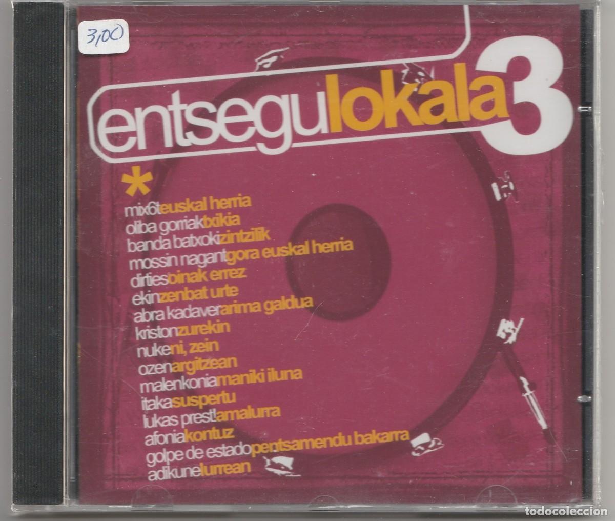 CDs de Musique: CD - ENTSEGU LOKALA 3 - RECOPILATORIO