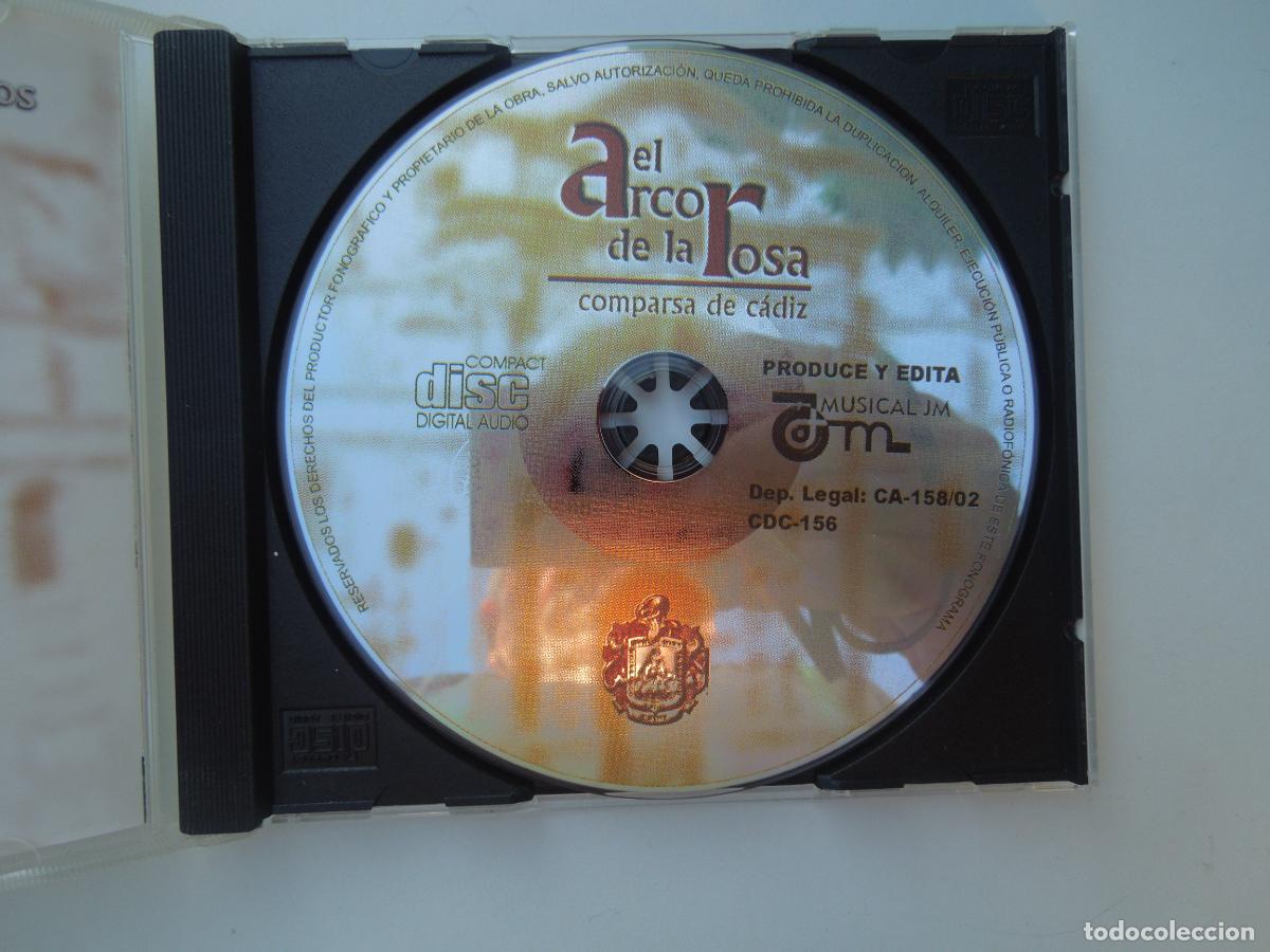 CDs de m&uacute;sica: EL ARCO DE LA ROSA -COMPARSA DE CADIZ -2002 - Foto 2