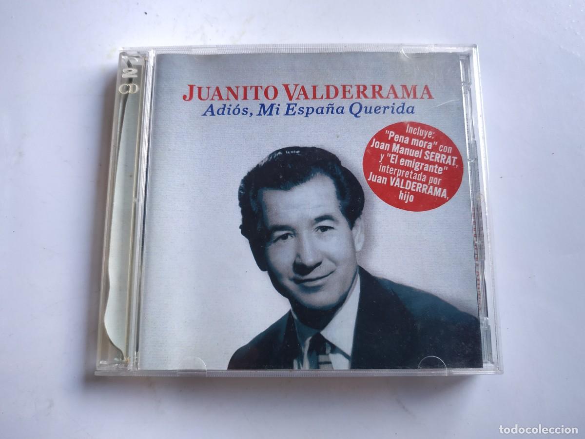 CDs de m&uacute;sica: CD JUANITO VALDERRAMA ADIOS MI ESPA&Ntilde;A QUERIDA - Foto 1