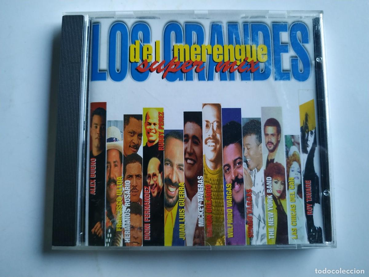 CD di Musica: CD LOS GRANDES DEL MERENGUE SUPER MIX