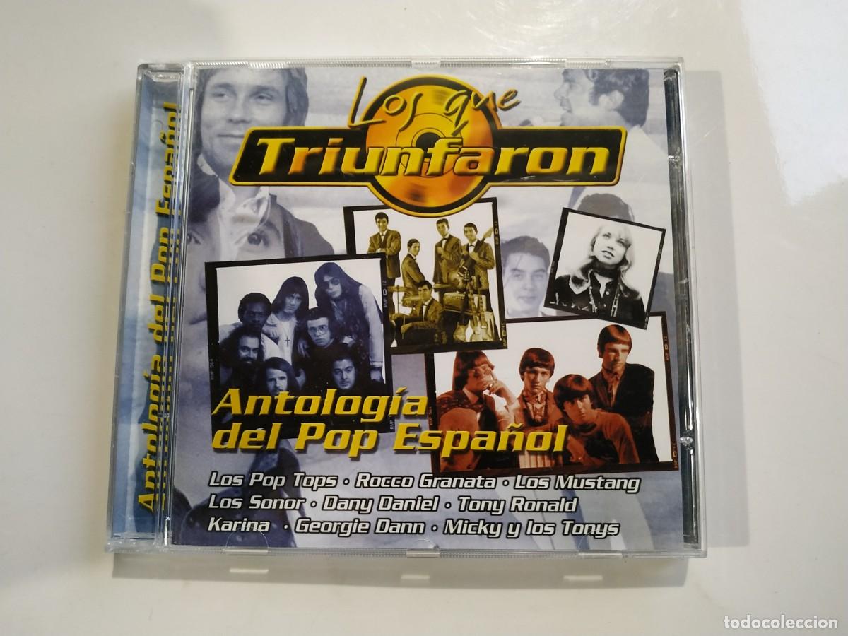 CDs de m&uacute;sica: CD LOS QUE TRIUNFARON ANTOLOGIA DEL POP ESPA&Ntilde;OL - Foto 1