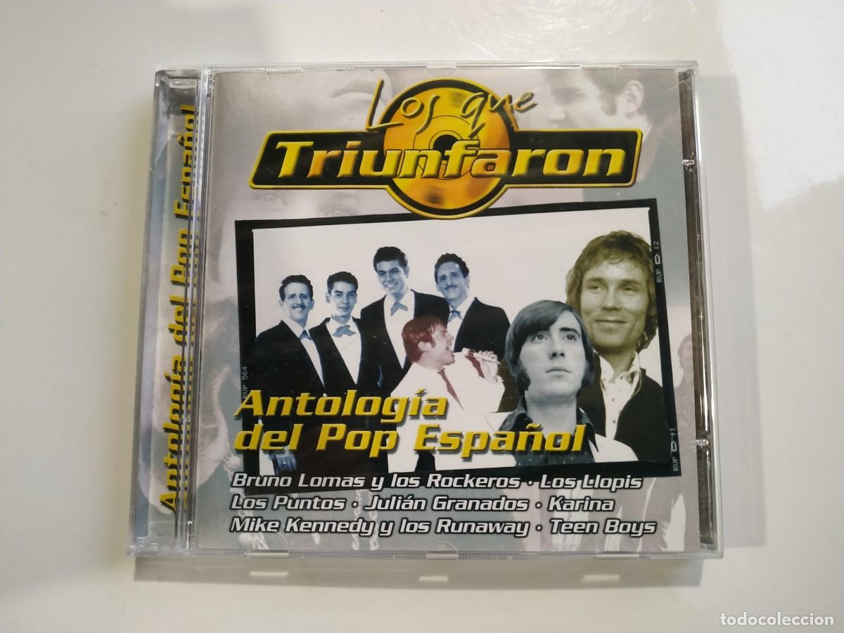 CDs de m&uacute;sica: CD LOS QUE TRIUNFARON ANTOLOGIA DEL POP ESPA&Ntilde;OL - Foto 1