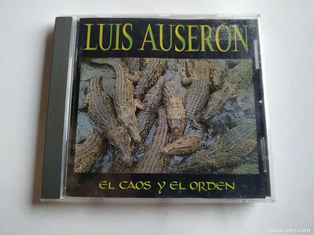 CDs de m&uacute;sica: CD LUIS AUSERON EL CAOS Y EL ORDEN - Foto 1