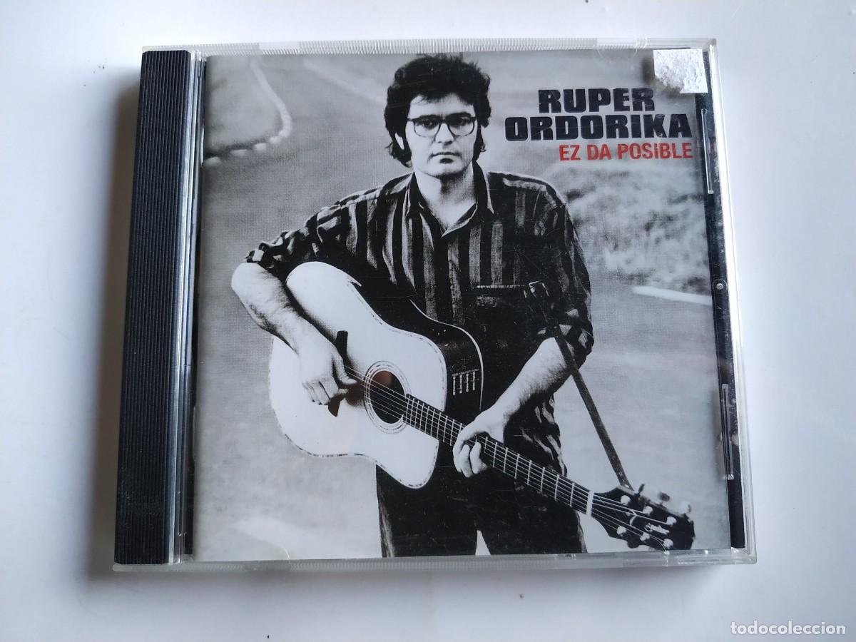 CDs de m&uacute;sica: CD RUPER ORDORIKA EZ DA POSIBLE - Foto 1