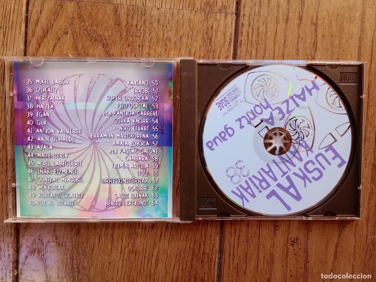 CDs de m&uacute;sica: Haizea. - hontz gaua - cd - Foto 2