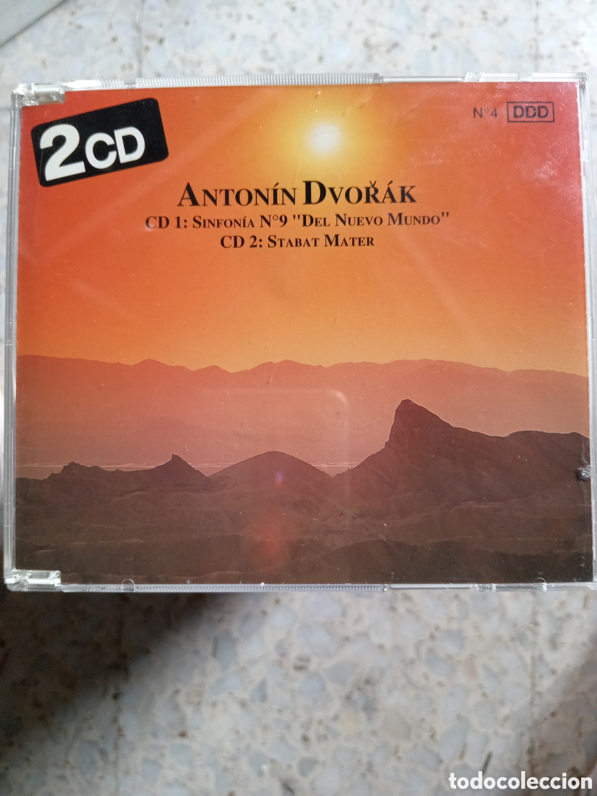 Musik-CDs: 2 CD DVORAK SINFONIA N&ordm; 9 DEL NUEVO MUNDO STABAT MATER OP 58
