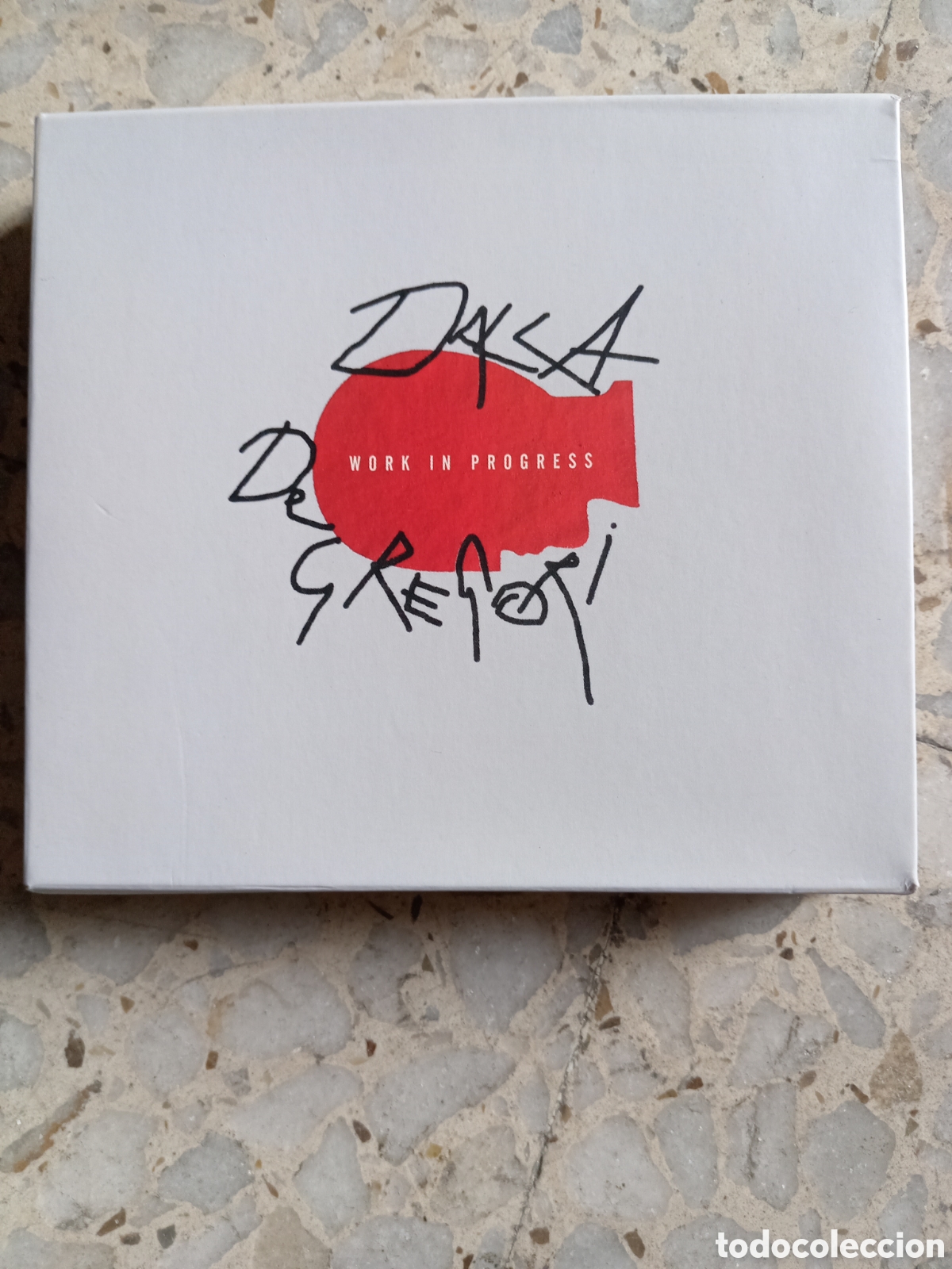 CDs de m&uacute;sica: 2 CD DALLA DE GREGORI WORK IN PROGRESS 2010 NO TIENE DVD - Foto 1