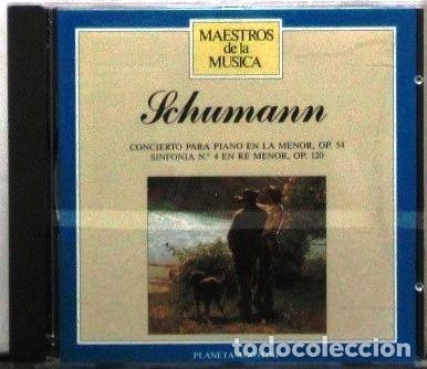 Musik-CDs: SCHUMANN - CONCIERTO PARA PIANO EN LA MENOR OP.54 - CD