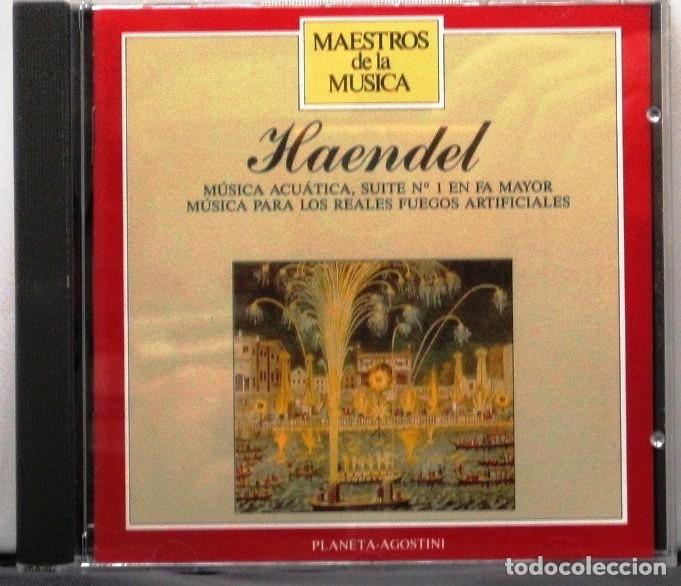 Musik-CDs: HAENDEL- MUSICA ACUATICA SUITE N&ordm; 1 EN FA MAYOR - REALES FUEGOS ARTIFICIALES - CD