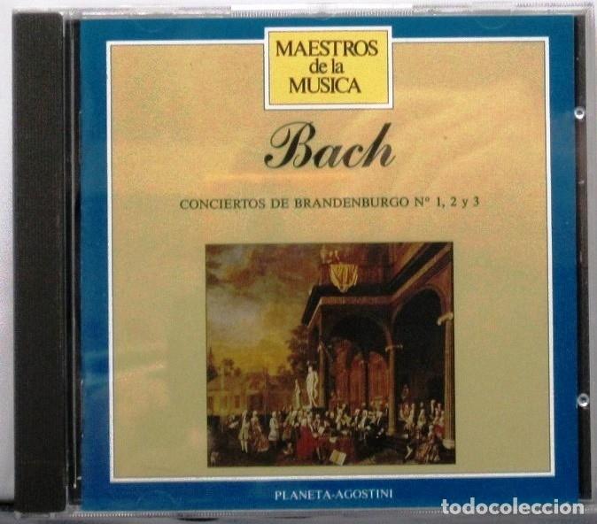 CDs de m&uacute;sica: BACH - CONCIERTOS DE BRANDERBURGO N&ordm; 1 -2 Y 3- CD - Foto 1