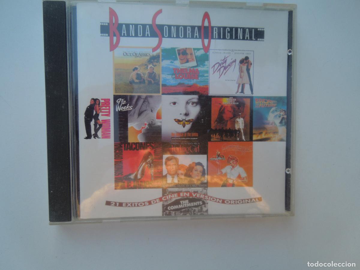CDs de m&uacute;sica: BANDA SONORA ORIGINAL - 21 EXITOS DE CINE EN VERSION ORIGINAL - CD - Foto 1