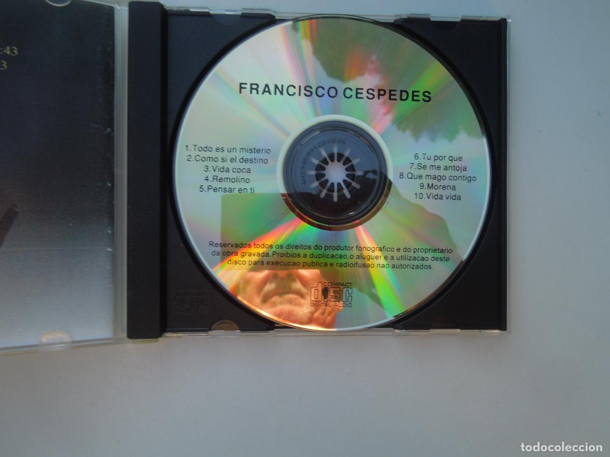 CDs de m&uacute;sica: FRANCISCO CESPEDES - VIDA LOCA - CD - Foto 2