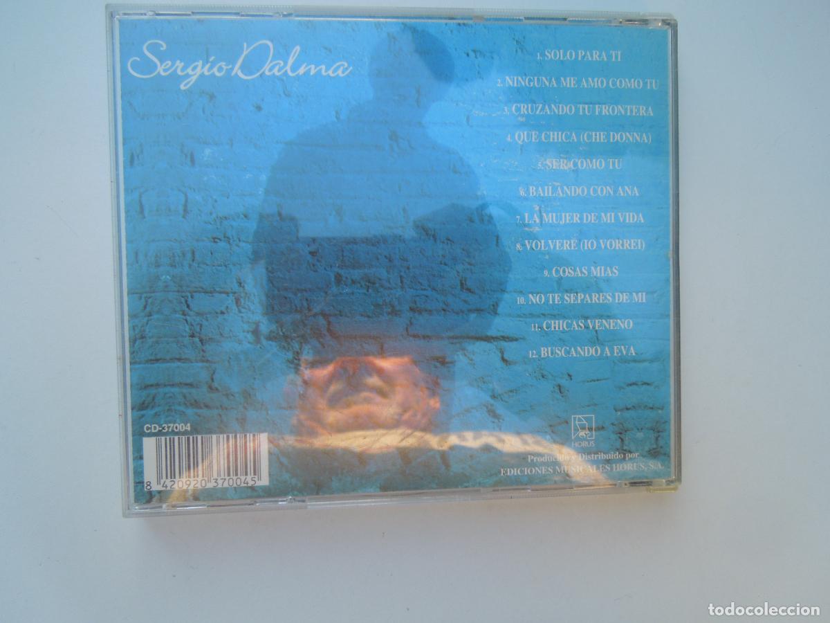 CDs de m&uacute;sica: SERGIO DALMA - SOLO PARA TI - CD - Foto 3