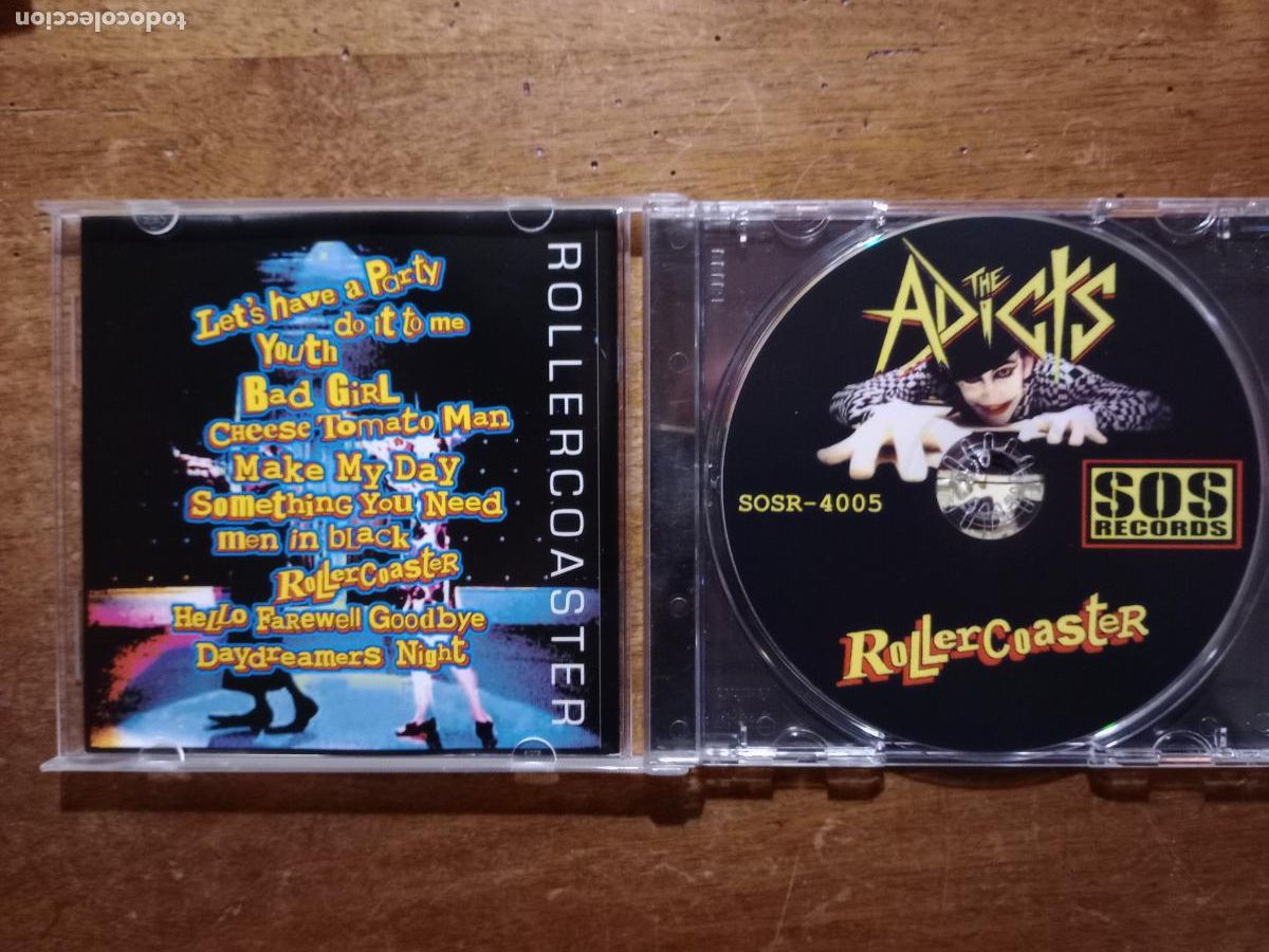 CDs de m&uacute;sica: The Adicts - rollercoaster - Foto 2