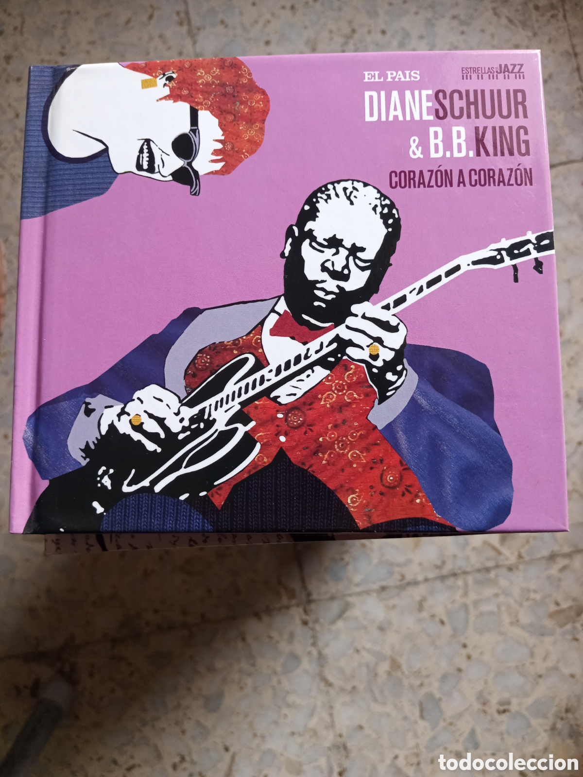 CDs de m&uacute;sica: CD DIANE SCHUUR B.B. KING CORAZON A CORAZON EL PAIS - Foto 1