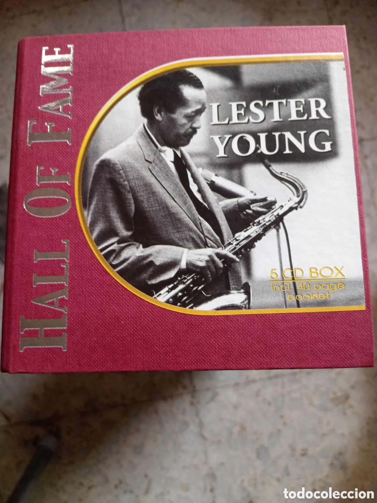 CD di Musica: CAJA 5 CD Y LIBRETO LESTER YOUNG HALL OF FAME 2002
