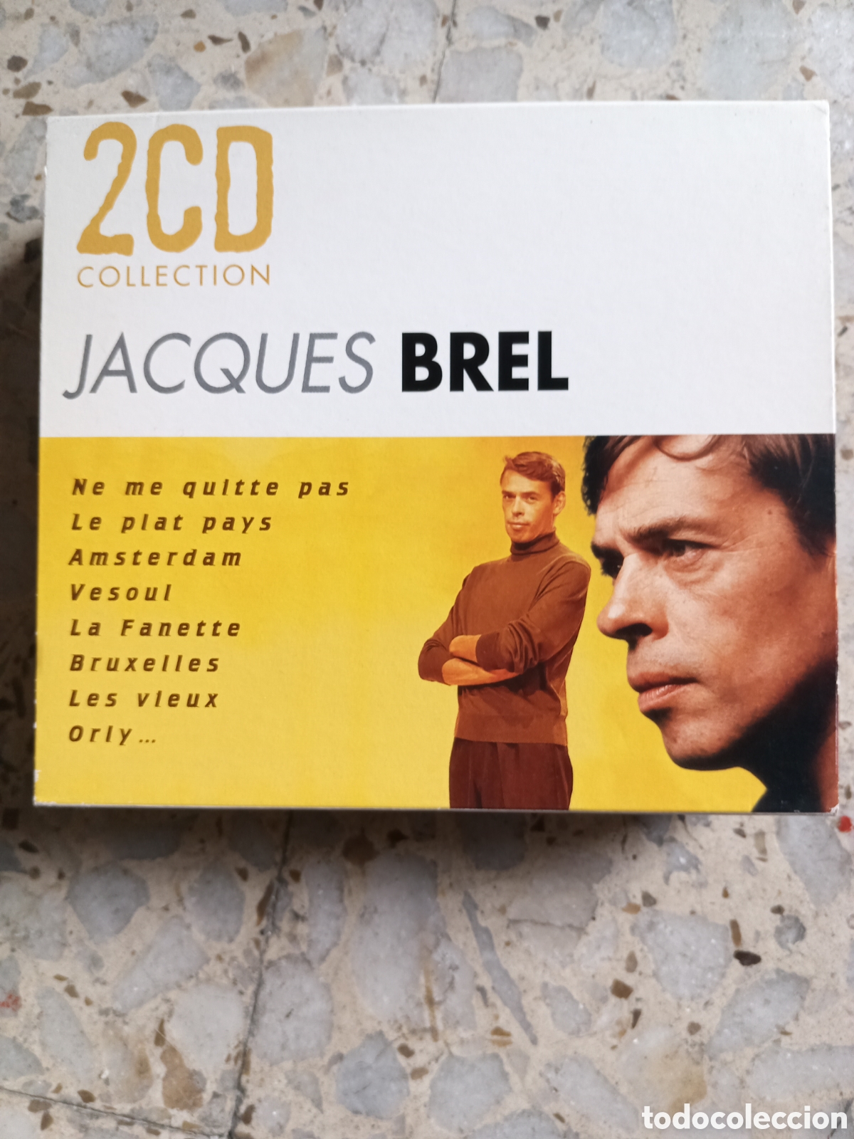 CDs de m&uacute;sica: 2 CD JACQUES BREL COLLECTION 1998 - Foto 1