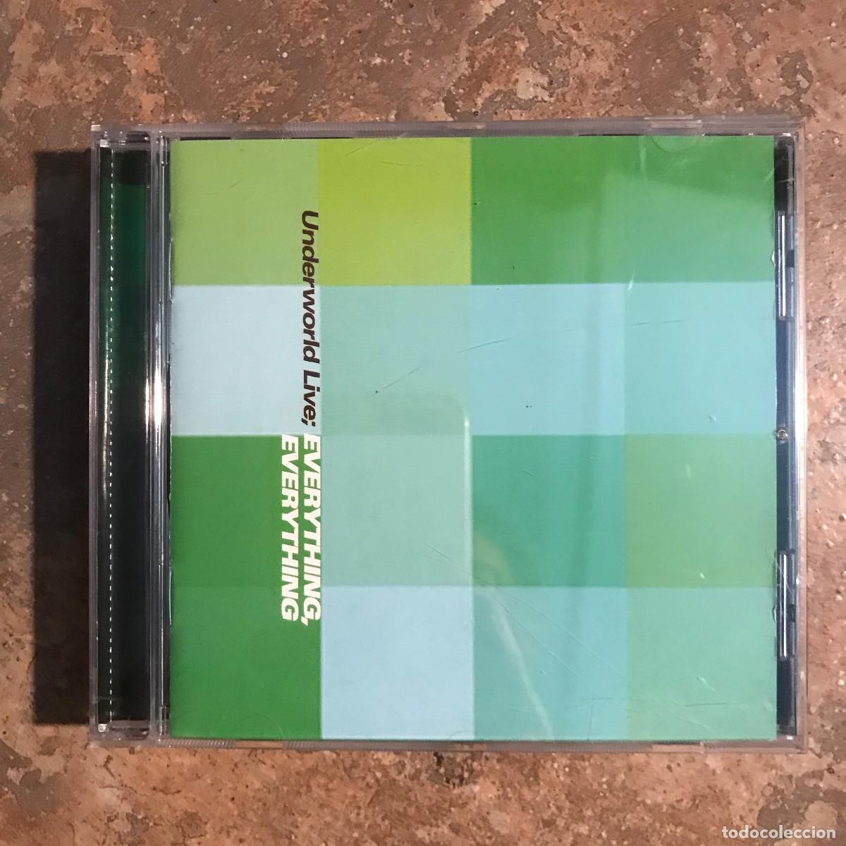 CDs de m&uacute;sica: UNDERWORLD - EVERYTHING, EVERYTHING - LIVE - CD JBO 2000 - Foto 1