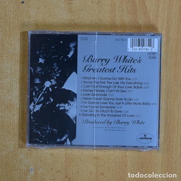 CDs de m&uacute;sica: BARRY WHITE - GREATEST HITS - CD - Foto 2