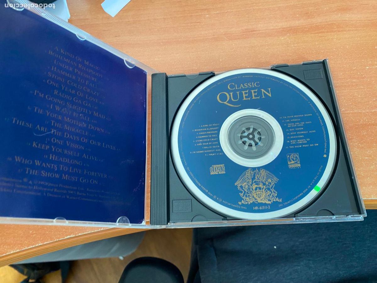 CDs de m&uacute;sica: QUEEN (CLASSIC) CD 17 CANCIONES (CDIB25) - Foto 2