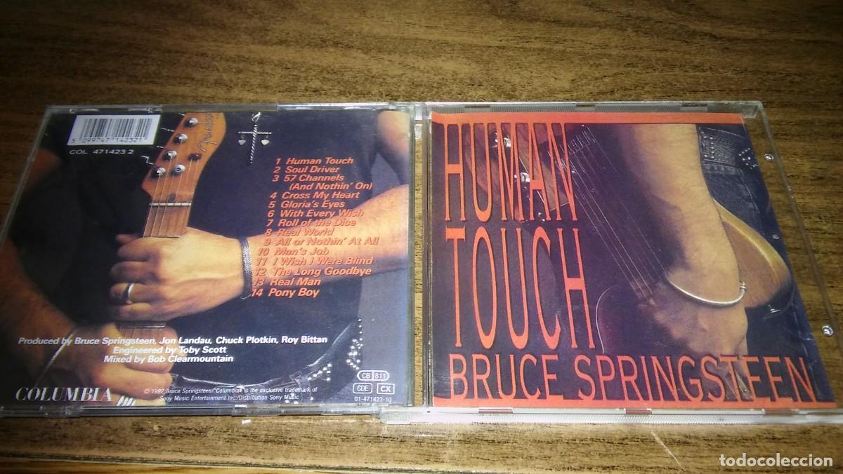 CDs de m&uacute;sica: BRUCE SPRINGSTEEN - HUMAN TOUCH (ROSE RECORDS) 1992 - Foto 1