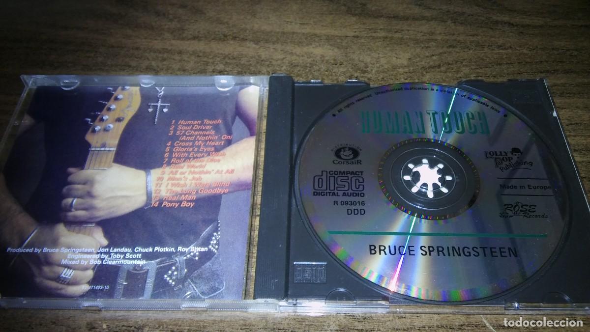CDs de m&uacute;sica: BRUCE SPRINGSTEEN - HUMAN TOUCH (ROSE RECORDS) 1992 - Foto 2