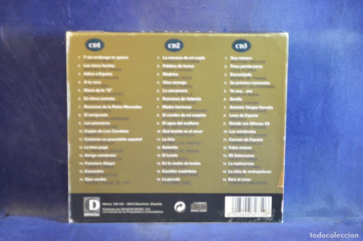 CDs de m&uacute;sica: LO MEJOR DE LA COPLA - 3 CD - Foto 2