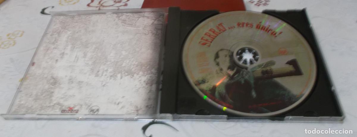 CDs de m&uacute;sica: CD Serrat ... eres unico interpretan 16 canciones de Serrat - Foto 2