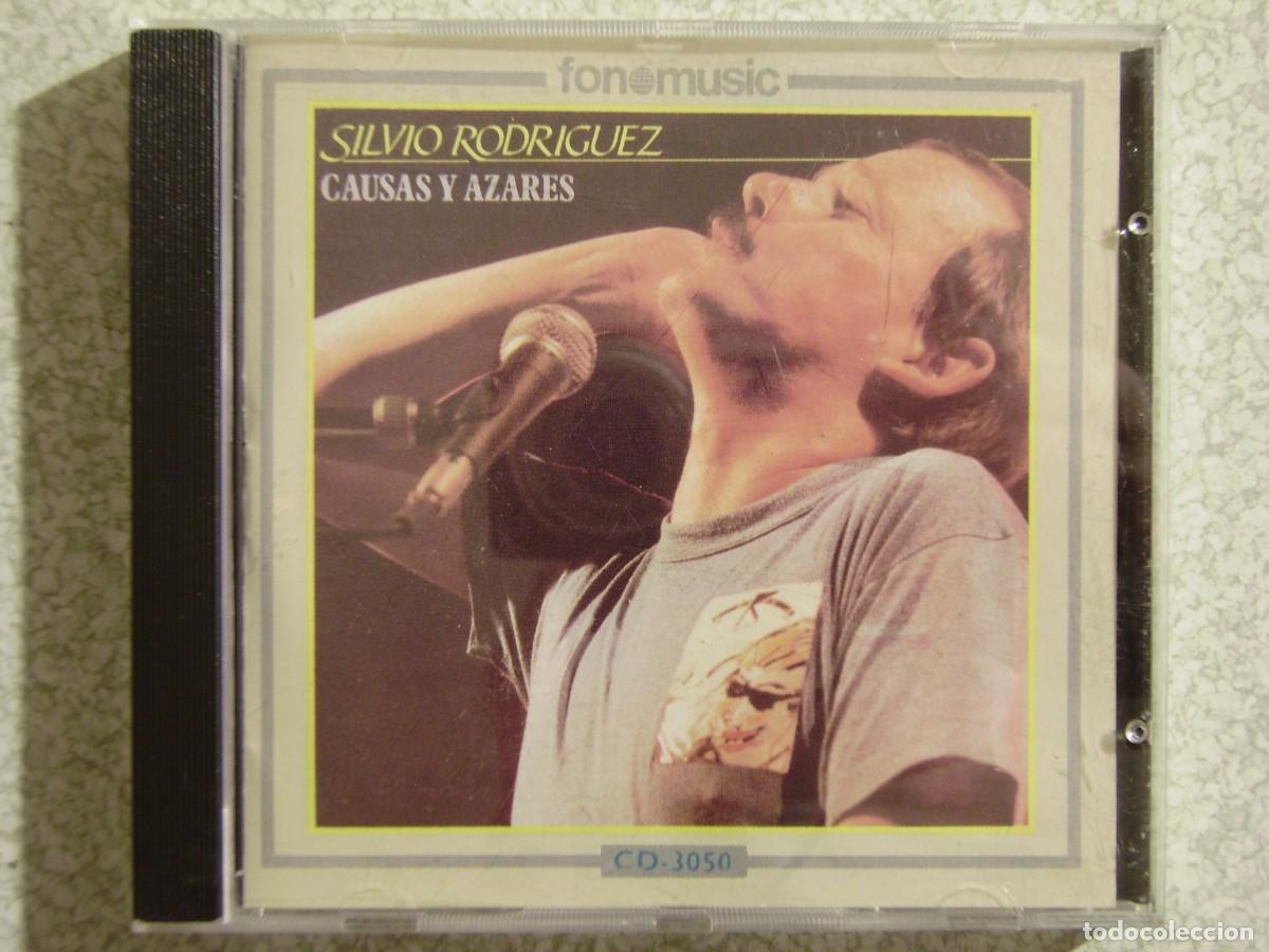 CDs de m&uacute;sica: SILVIO RODRIGUEZ.CAUSAS Y AZARES - Foto 1