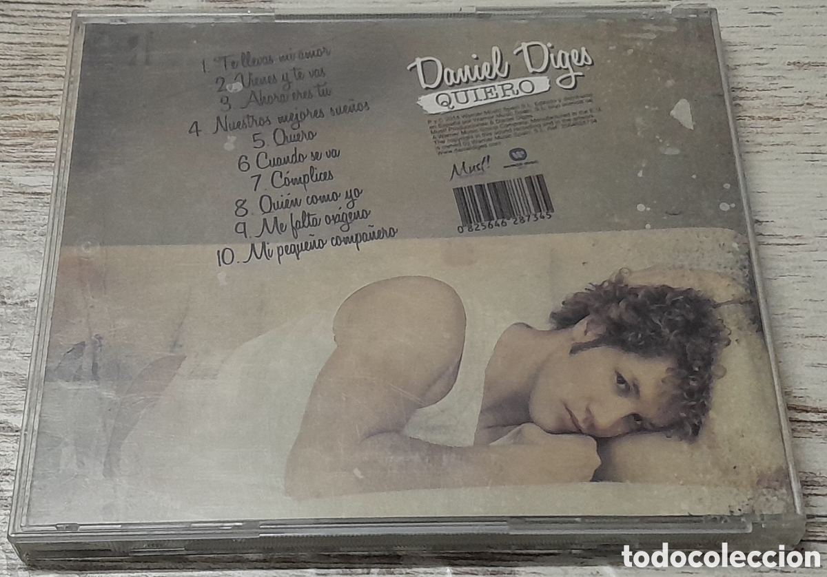 CDs de m&uacute;sica: DANIEL DIGES - QUIERO - Foto 2
