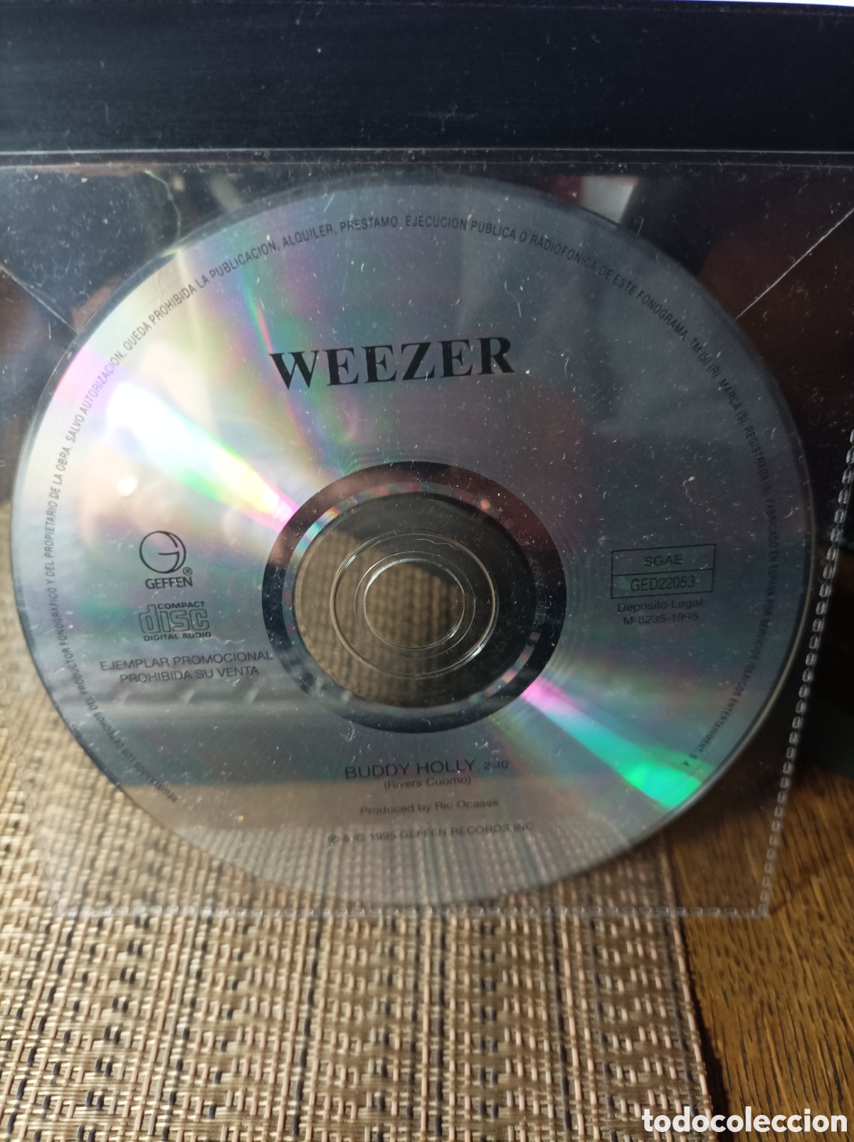 CDs de m&uacute;sica: Weezer. Buddy Holly. Cd promo Spain. - Foto 1