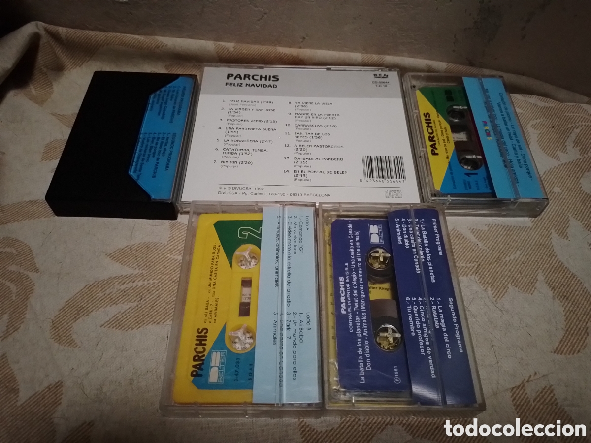 CDs de m&uacute;sica: Parchis CD Feliz navidad - Foto 2