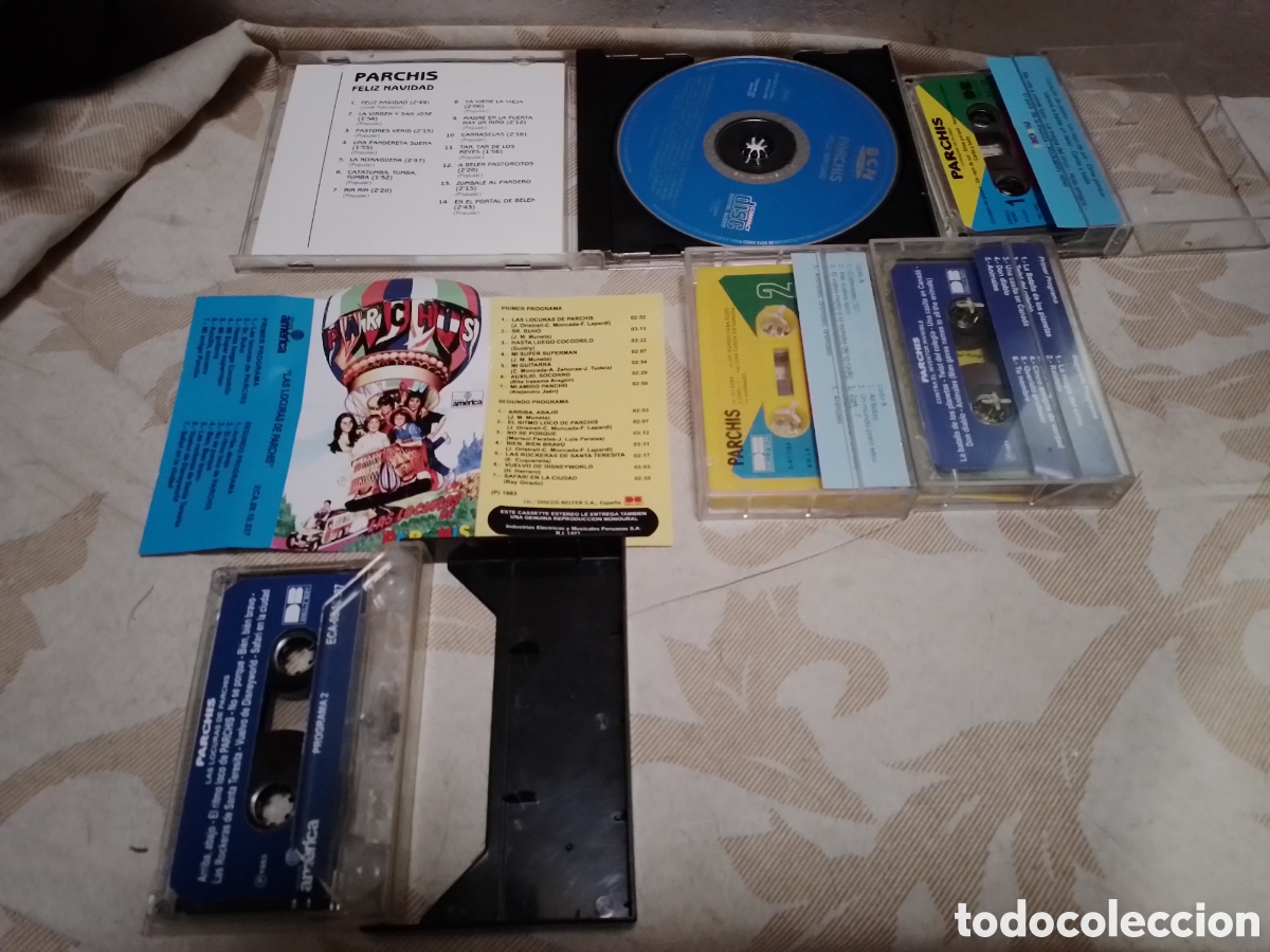 CDs de m&uacute;sica: Parchis CD Feliz navidad - Foto 3