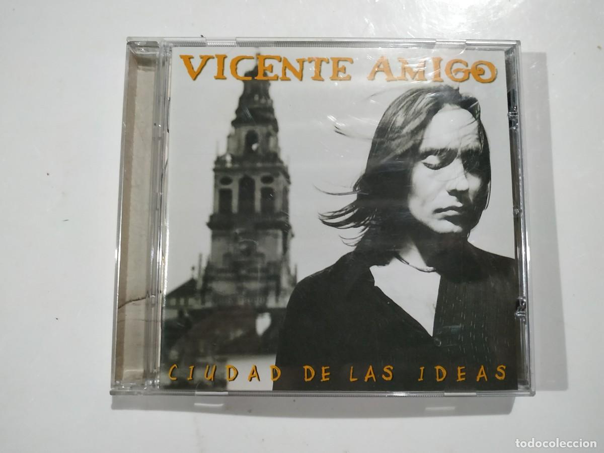 CDs de m&uacute;sica: CD VICENTE AMIGO CIUDAD DE LAS IDEAS - Foto 1