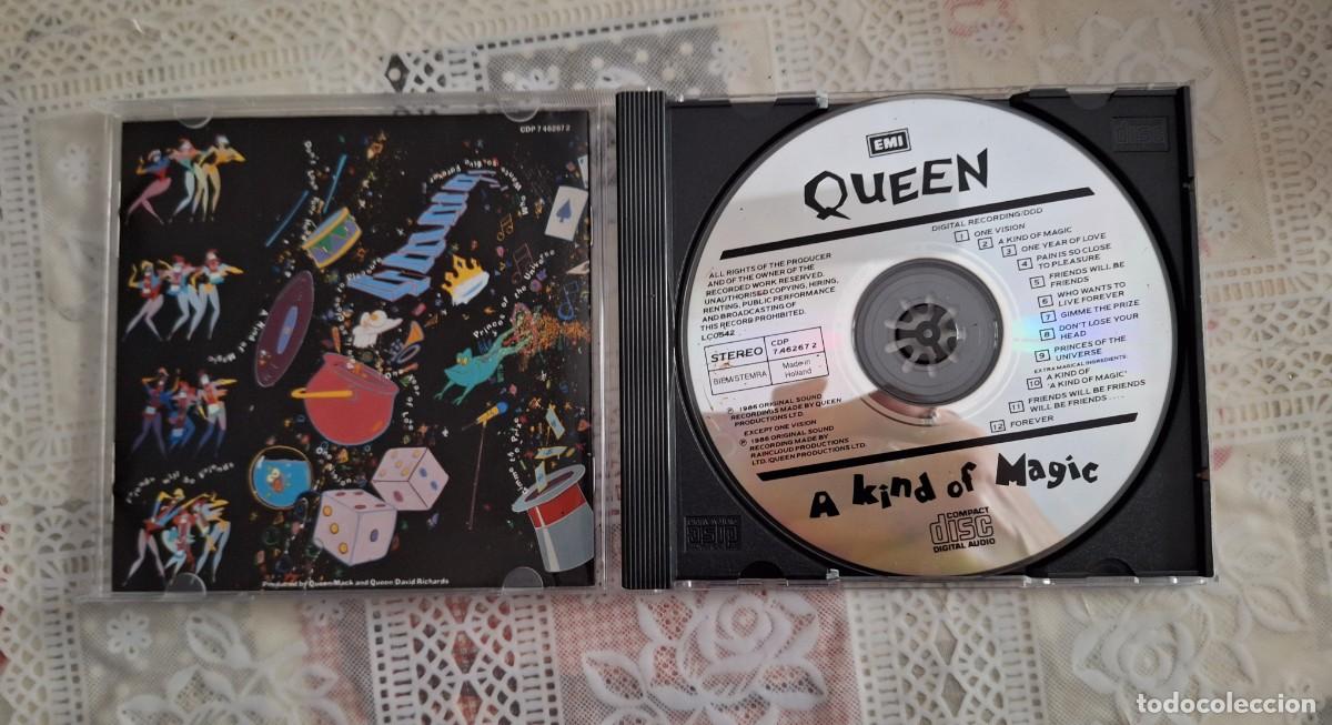 CDs de m&uacute;sica: Cd queen a kind of magic - Foto 4