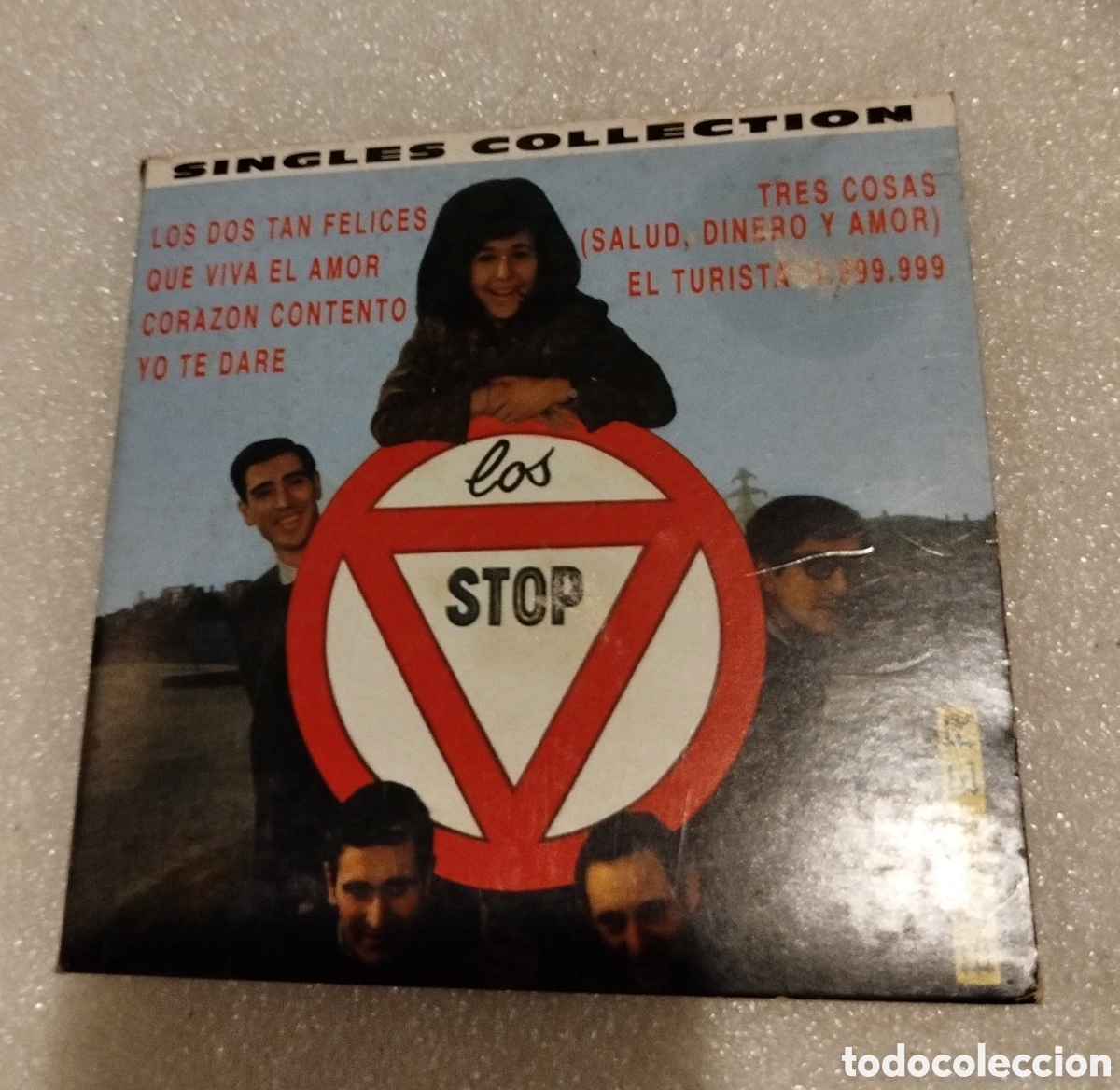 CDs de m&uacute;sica: Los stop. Singles collection - Foto 1