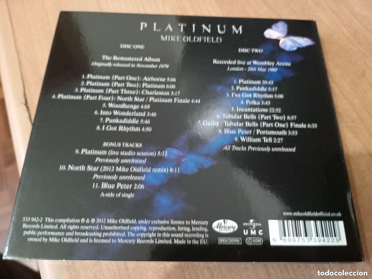 CDs de m&uacute;sica: CD: MIKE OLDFIELD - PLATINUM DELUXE EDITION 2 CDS - Foto 3