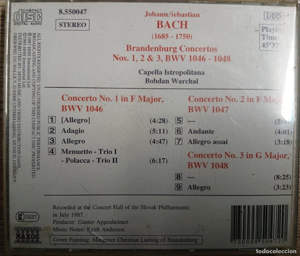 CDs de m&uacute;sica: CD JOHAN SEBASTIAN BACH - Foto 2