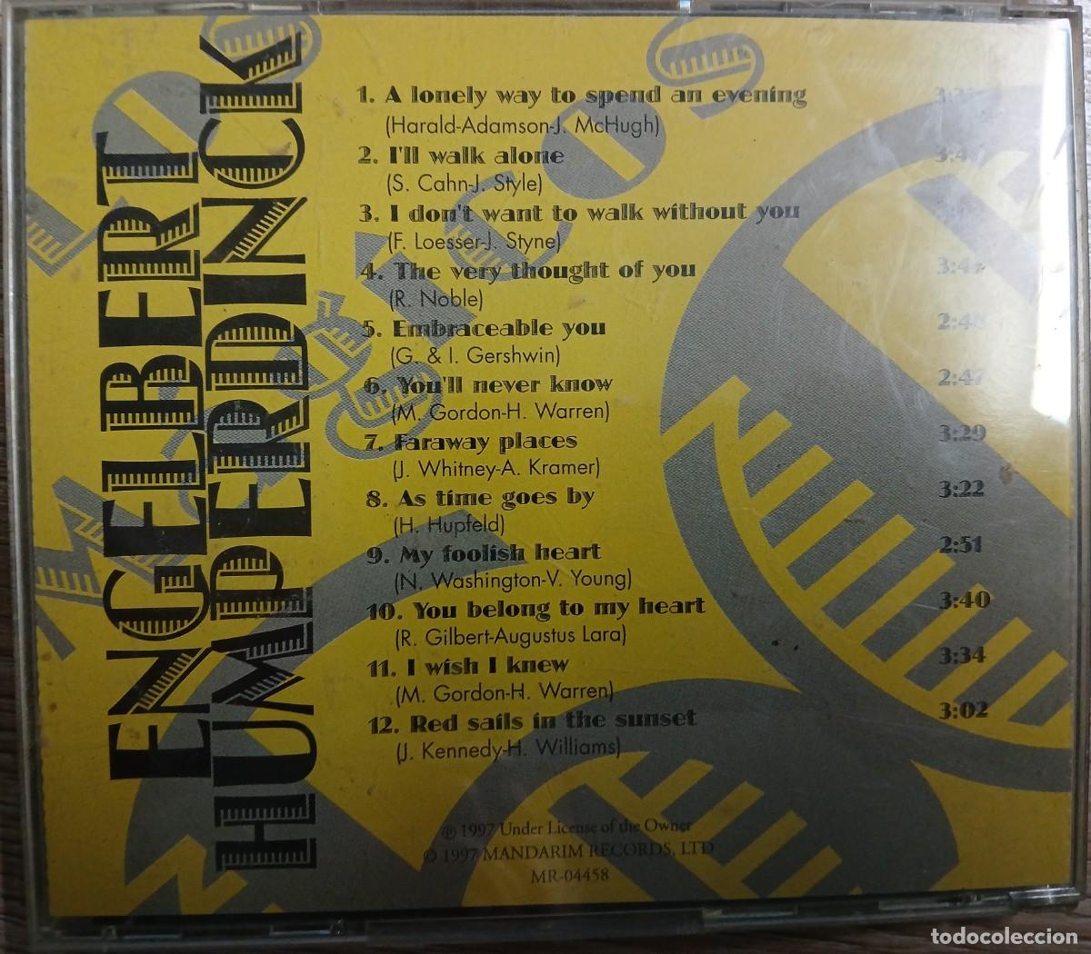 CDs de m&uacute;sica: CD ENGELBERT HUMPERDINCK (LOS MAGICOS 60) - Foto 2