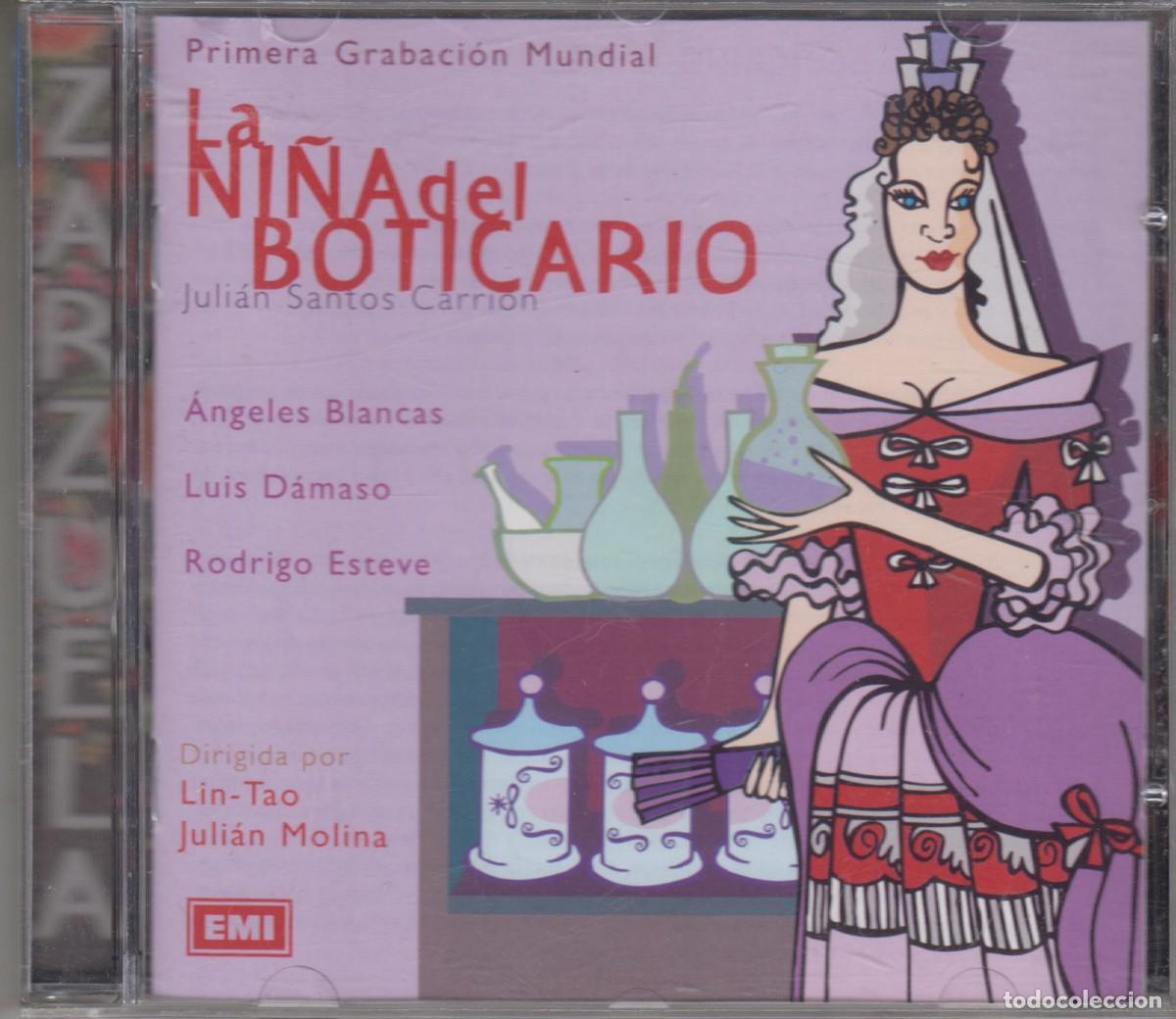 CDs de m&uacute;sica: La Ni&ntilde;a del Boticario cd 2002 Zarzuela EMI